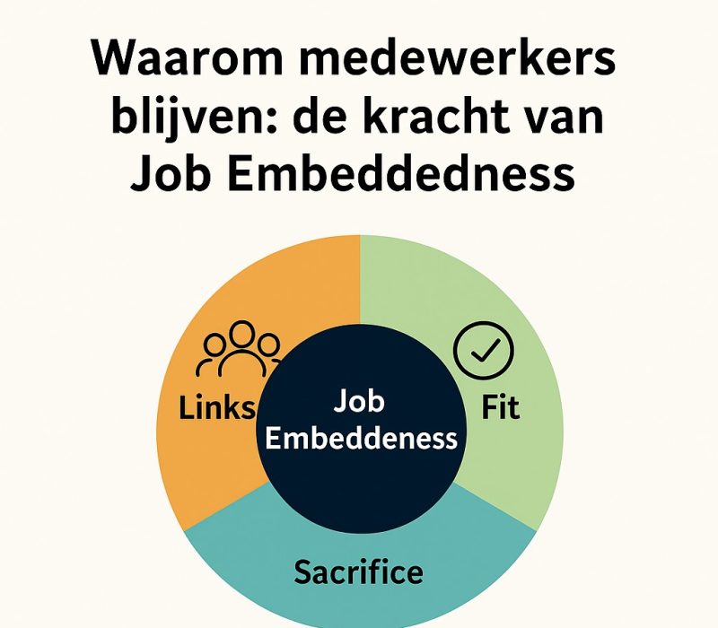 Waarom medewerkers blijven: de kracht van Job Embeddedness